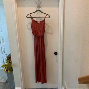 Rust Maxi Dress